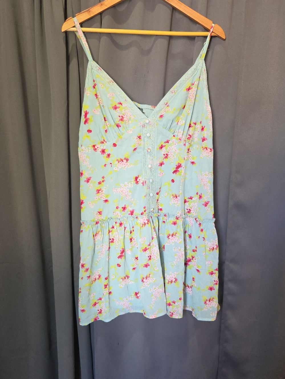 Wild Fable Green Floral Dress